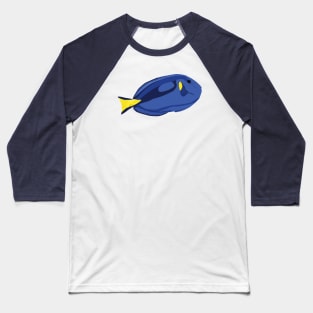 Blue tang Fish Baseball T-Shirt